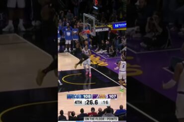 What a Fantastic Finish between the Magic & Lakers 😱