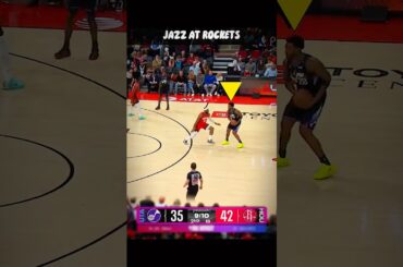 Push or Flop? 🤔 Jazz vs Rockets #nba #shorts