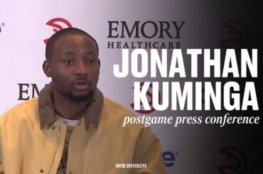 Hawks vs. Wizards Postgame Press Conference: Jonathan Kuminga