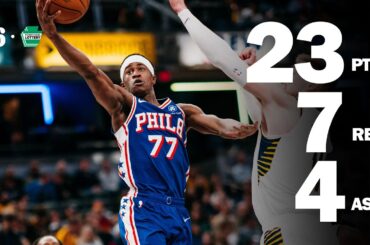 VJ Edgecombe Scores 20+ for Second Straight Game