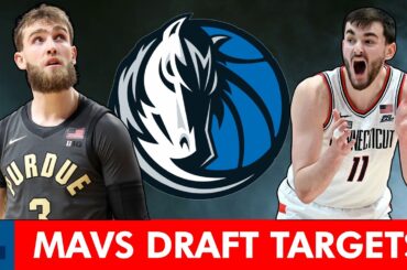 Mavericks Draft Targets: 5 Players The Mavs Could Draft Late 1st Round Of NBA Draft Ft. Alex Karaban