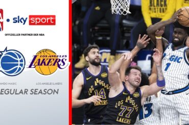 Ausrufezeichen gesetzt! Orlando Magic @ Los Angeles Lakers | NBA Highlights