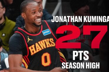 Jonathan Kuminga makes Hawks debut with season-high 27 Points