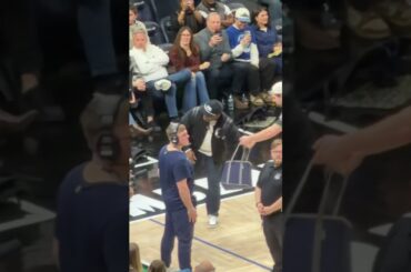 50 Cent was at the Timberwolves game last night. #timberwolves #50cent