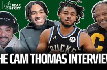 Cam Thomas on Joining the Bucks, Kobe, Harden & How to Drop 40 in the NBA (Hear District Ep. 103)