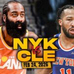 New York Knicks vs Cleveland Cavaliers Full Game Highlights | Feb 24, 2026 | FreeDawkins