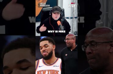 Al Cintron WENT OFF on the Knicks only getting Karl-Anthony Towns five shots in the Cavs loss 😳
