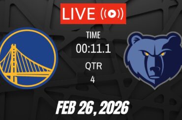 NBA LIVE! Golden State Warriors vs Memphis Grizzlies | February 26, 2026 | Warriors vs Grizzlies 2K