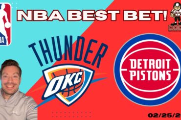 Oklahoma City Thunder vs Detroit Pistons NBA Picks and Predictions Today | Nolan's Best NBA Bets