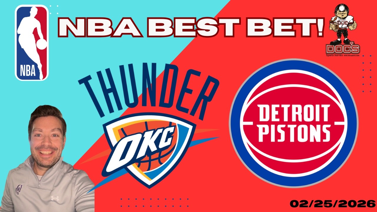 Oklahoma City Thunder vs Detroit Pistons NBA Picks and Predictions Today | Nolan's Best NBA Bets