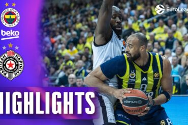 Horton-Tucker Leads a HARD-FOUGH WIN | Fenerbahçe - Partizan | R29 BASKETBALL HIGHLIGHTS 2025-26