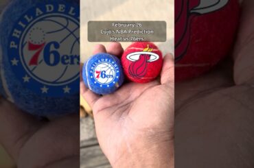 Cujo’s NBA PICKS | Miami Heat vs Philadelphia 76ers 🐕 02-26-2026 #CujoCatches