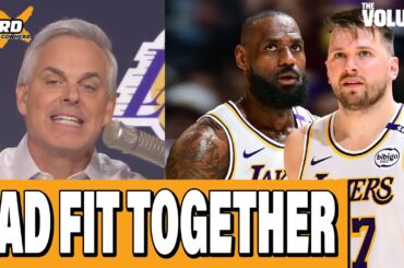 Why Luka Doncic & LeBron James are BAD FIT for Los Angeles Lakers | Colin Cowherd: THE HERD NBA