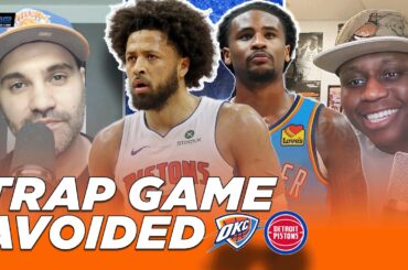 Pistons-Thunder Reaction: Cade & Duren take care of shorthanded OKC | The Dime With Josh and Kwab