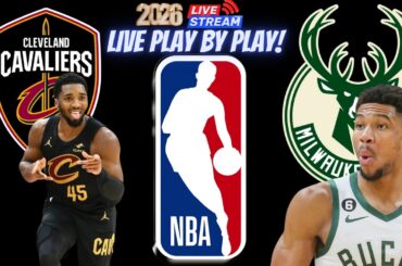 Cleveland Cavaliers vs Milwaukee Bucks Live Watch 🏀 NBA Cavaliers vs Bucks
