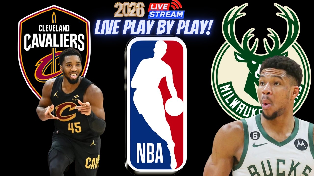 Cleveland Cavaliers vs Milwaukee Bucks Live Watch 🏀 NBA Cavaliers vs Bucks