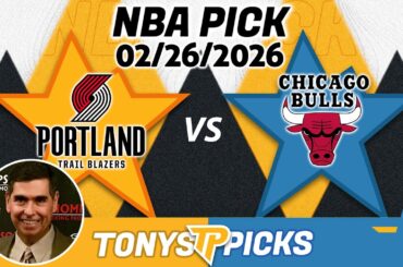 Portland Trail Blazers vs Chicago Bulls Pick 2/26/26 NBA Pick Prediction
