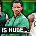 The Celtics got a double-dose of GREAT news...