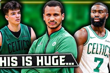 The Celtics got a double-dose of GREAT news...