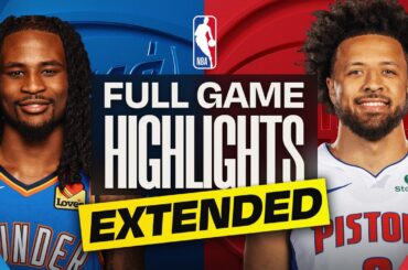 EXTENDED: THUNDER at PISTONS | FULL GAME HIGHLIGHTS | February 25, 2026