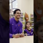 Oso giving back to the community he grew up in 💜 #shorts | Phoenix Suns