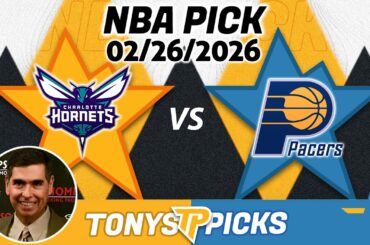 Charlotte Hornets vs Indiana Pacers Pick 2/26/26 NBA Pick Prediction