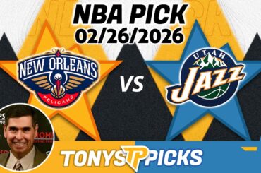 New Orleans Pelicans vs Utah Jazz Pick 2/26/26 NBA Pick Prediction
