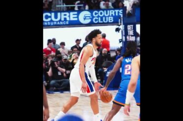 Cade All the Way in His Bag #nba #pistons #cadecunningham