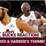 REACTION: Cleveland Cavaliers Take TOUGH LOSS in Milwaukee! | LATEST Update on James Harden's Injury