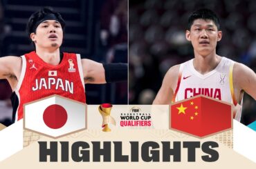 Japan 🇯🇵 v China 🇨🇳 | Highlights | FIBA Basketball World Cup 2027 Asian Qualifiers