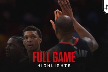 Houston Rockets Highlights vs. Sacramento Kings
