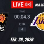 NBA LIVE! Los Angeles Lakers vs Phoenix Suns | February 26, 2026 | Lakers vs Suns LIVE (2K26)