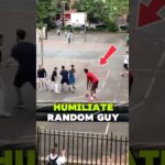Joel Embiid DESTROYS random guy at the park 😭 #shorts