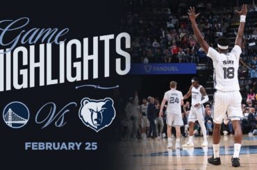 Memphis Grizzlies Highlights vs. Golden State Warriors