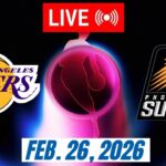 NBA LIVE! Los Angeles Lakers vs Phoenix Suns February 26, 2026 | 2026 NBA Season Live 2K