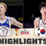 Chinese Taipei v Korea | Highlights | FIBA Basketball World Cup 2027 Asian Qualifiers