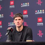 Houston Rocket Postgame: Reed Sheppard talks career night