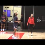 Kawhi Leonard, Darius Garland & Bradley Beal At Clippers Practice. HoopJab NBA