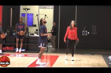 Kawhi Leonard, Darius Garland & Bradley Beal At Clippers Practice. HoopJab NBA