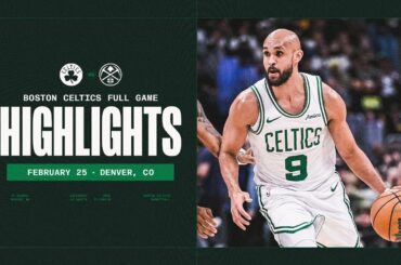 Boston Celtics fall 103-84 to the Denver Nuggets | Extended Highlights