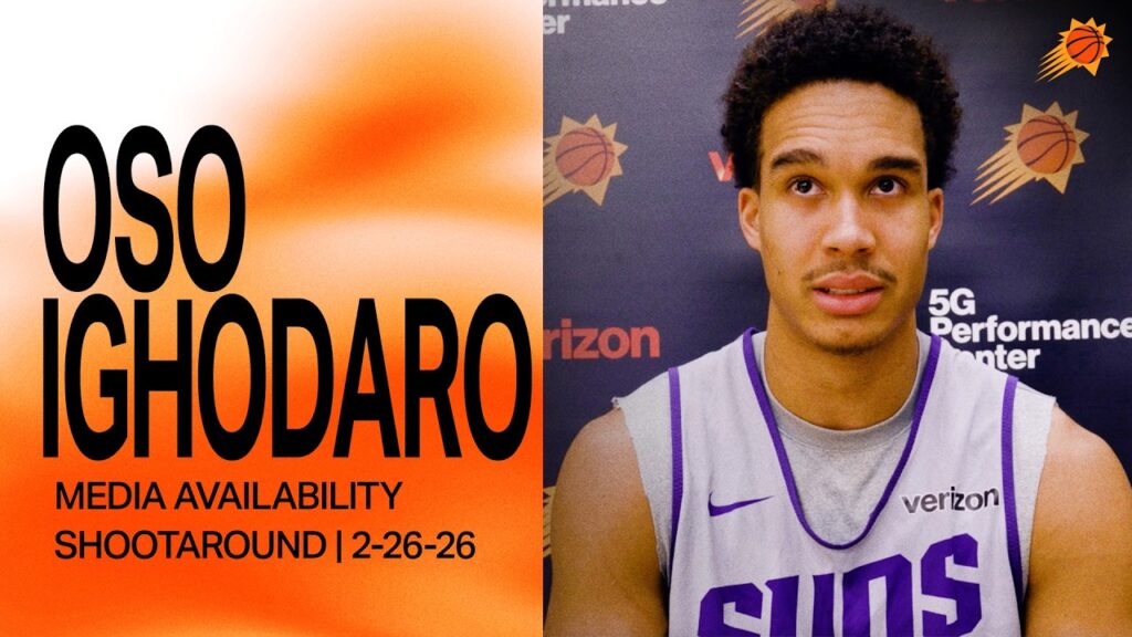 Oso Ighodaro Shootaround Media Availability | Phoenix Suns | 2-26-26