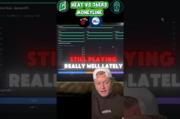 Heat vs 76ers Moneyline (Miami Heat vs Philadelphia 76ers) #shorts #nba #heat #76ers