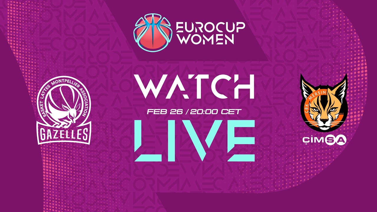 Semi-Finals | BLMA v CIMSA CBK Mersin | Full Basketball Game | EuroCup Women 2025-26