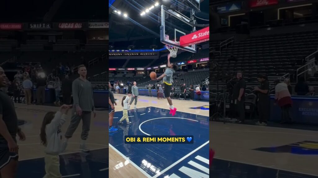 Obi Toppin is Back & so are Pregame #GirlDad Moments with his Daughter Remi 💙