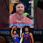 Tommy says the Knicks are the best in the East, and it's the Pistons that have to prove they can win