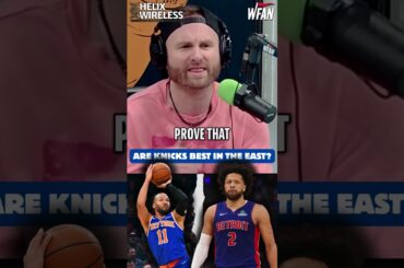 Tommy says the Knicks are the best in the East, and it's the Pistons that have to prove they can win