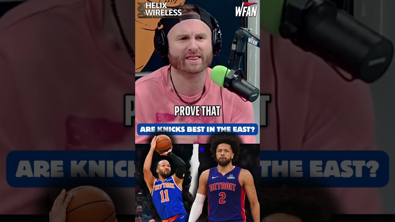 Tommy says the Knicks are the best in the East, and it's the Pistons that have to prove they can win