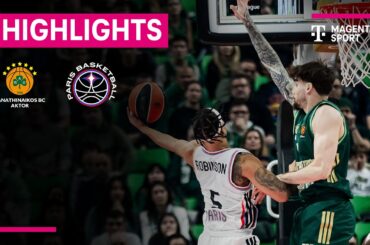 Panathinaikos AKTOR Athen - Paris Basketball | EuroLeague | MAGENTA SPORT
