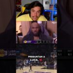 😱 🚨 ¡¡¡¡PERO ESTO QUE ES!!!! 💥💥 NO PUEDES ATACAR ASI A LUKA ¡¡¡VAYA RAJADA DE LEBRON!!! LAKERS NBA