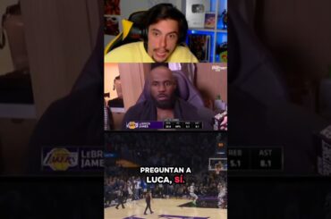 😱 🚨 ¡¡¡¡PERO ESTO QUE ES!!!! 💥💥 NO PUEDES ATACAR ASI A LUKA ¡¡¡VAYA RAJADA DE LEBRON!!! LAKERS NBA